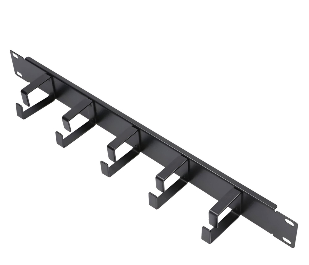 ExtraLink  Organizer kabli Typ B 19" 1U (czarna) - 1323262 - zdjęcie 2